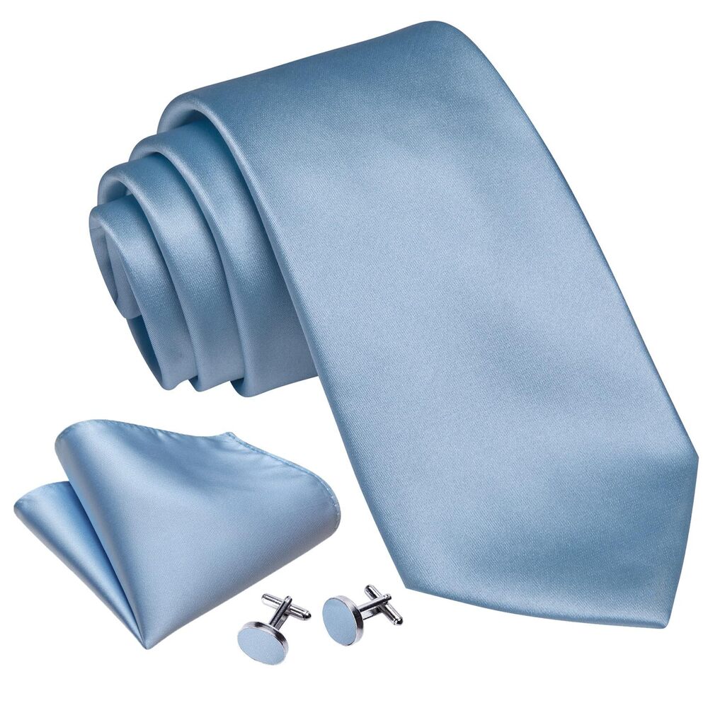 2413 Plain Silk Ties Extra Long Stian Necktie for Wedding Business